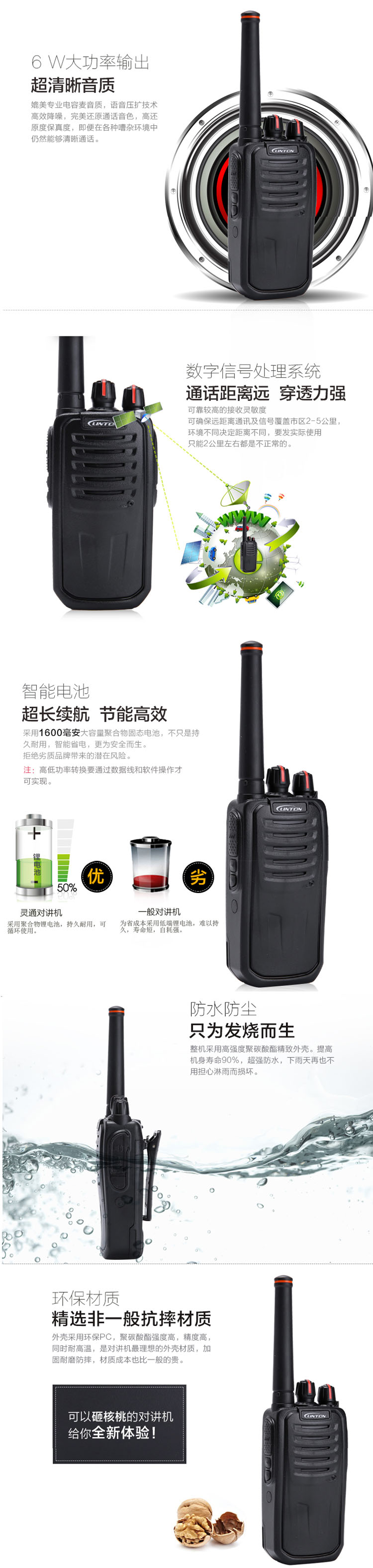 灵通LH600对讲机