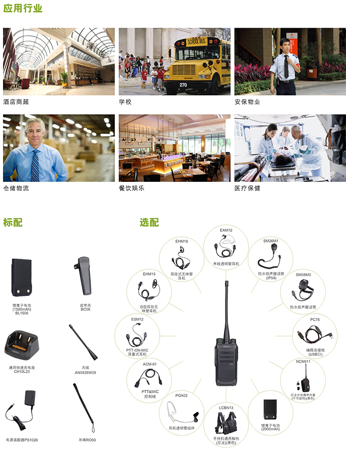海能达BD500 对讲机应用行业 海能达BD500 对讲机应用行业