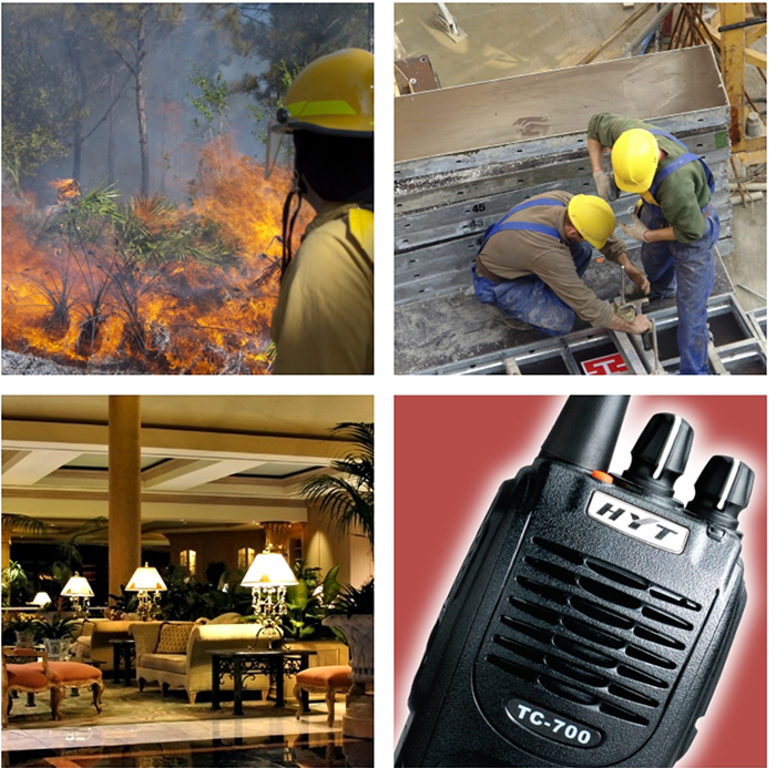 海能达TC-700防爆对讲机应用