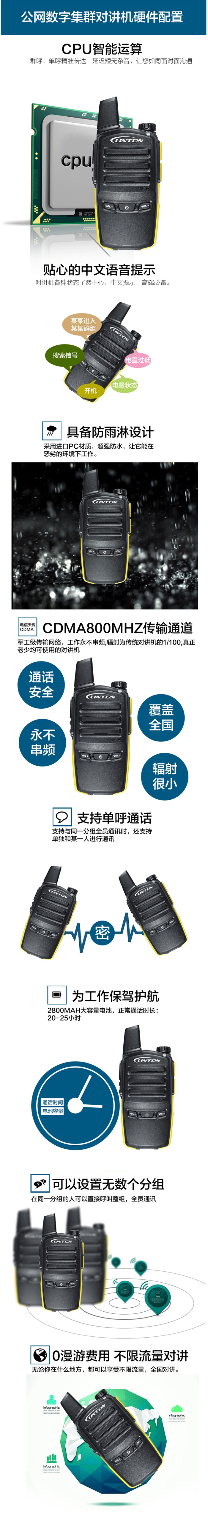 灵通LT-58对讲机功能