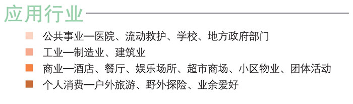 海能达TC-310轻巧型商用对讲机应用行业