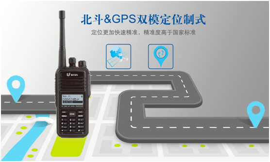 北峰BF-TD800对讲机定位