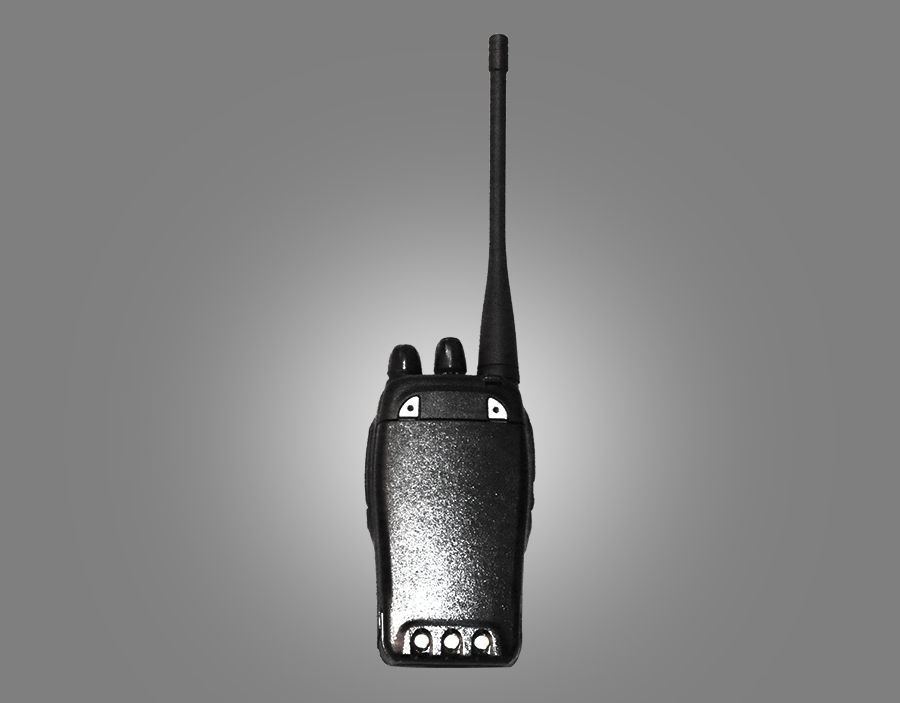 环球通TH-1000专业对讲机背面