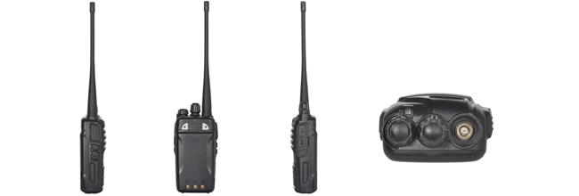 自由通AT-3208UV对讲机细节