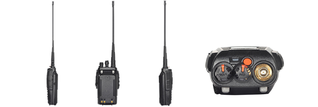 自由通AT-398UV对讲机产品细节展示