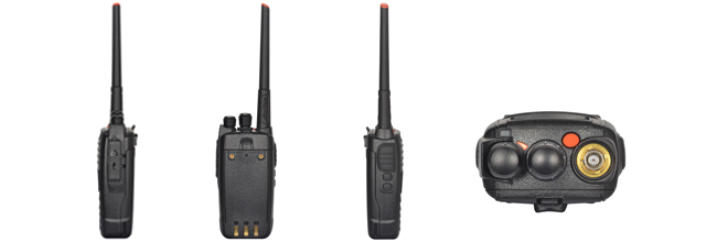 自由通AT-D858对讲机细节